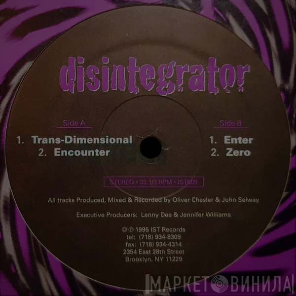 Disintegrator - Trans-Dimensional