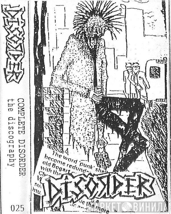Disorder   - Complete Disorder - The Discography
