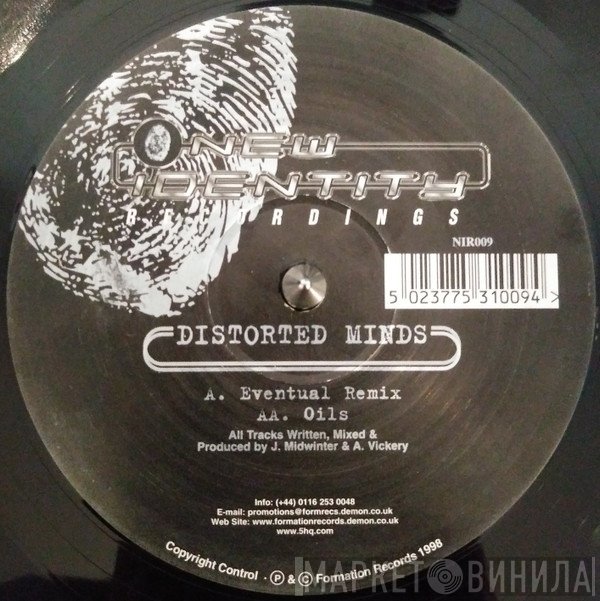 Distorted Minds - Eventual Remix / Oils