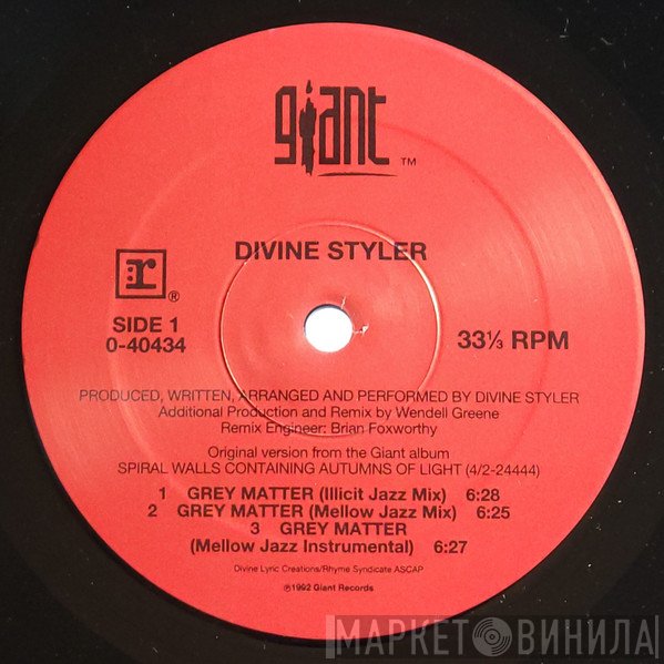 Divine Styler - Grey Matter