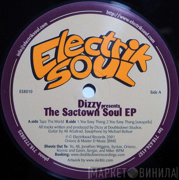 Dizzy - The Sactown Soul EP