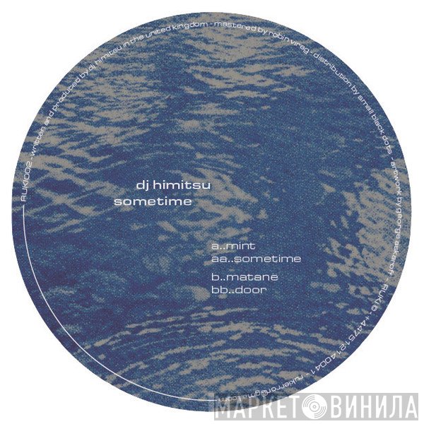 Dj Himitsu - Sometime EP