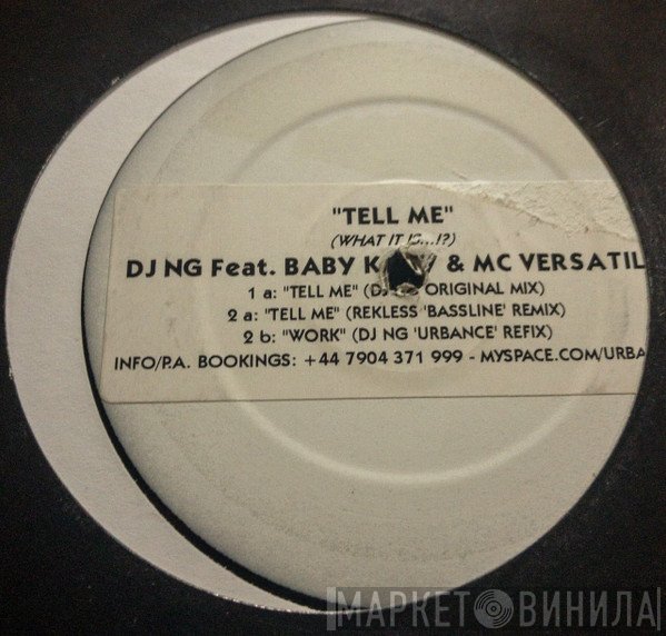 Dj Ng Feat. Katy B & MC Versatile  - Tell Me