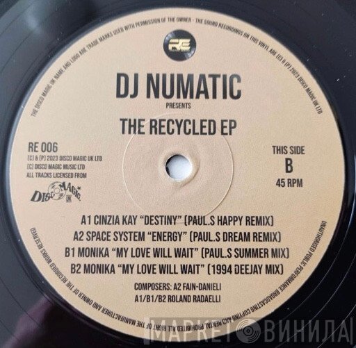 Dj Numatik - The Recycled EP