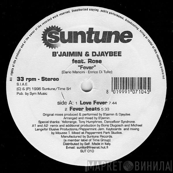 Djaimin & Djaybee Feat. Rose  - Fever