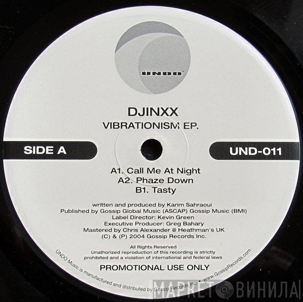 Djinxx - Vibrationism EP