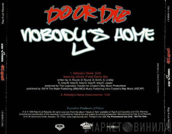 Do Or Die  - Nobody's Home