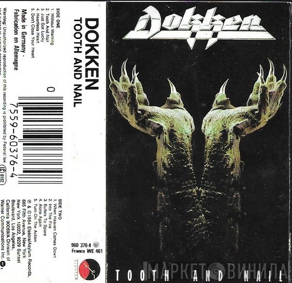 Dokken - Tooth And Nail