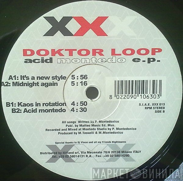 Doktor Loop - Acid Montedo E.P.