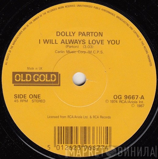 Dolly Parton - I Will Always Love You