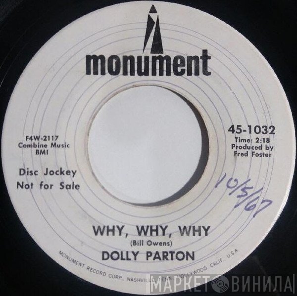 Dolly Parton  - Why, Why, Why