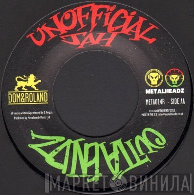 Dom & Roland - Unofficial Jah (VIP) / Outta Endz (VIP)