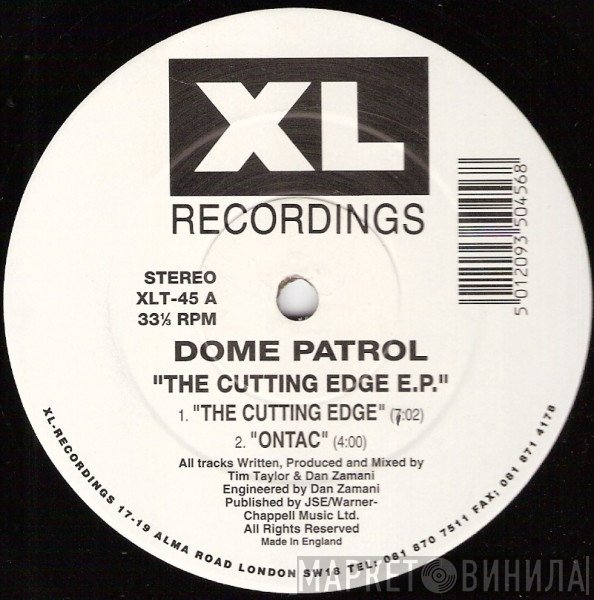 Dome Patrol - The Cutting Edge E.P.
