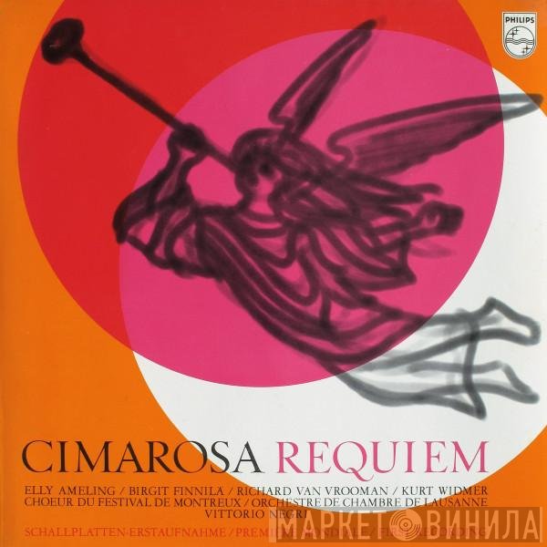 Domenico Cimarosa, Elly Ameling / Birgit Finnilä / Richard van Vrooman / Kurt Widmer, Chœur Du Festival De Montreux / Orchestre De Chambre De Lausanne, Vittorio Negri  - Requiem