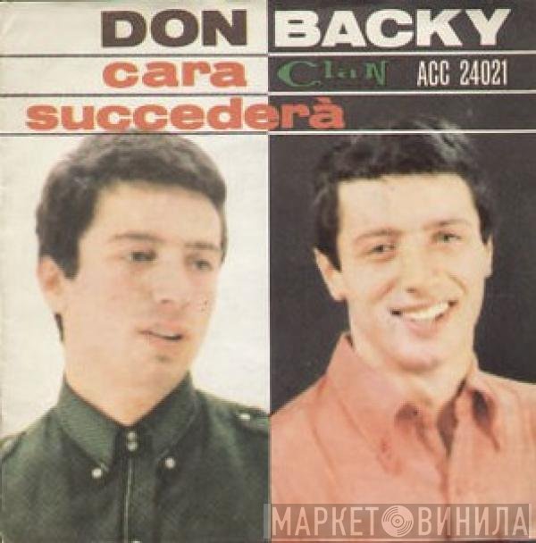 Don Backy  - Cara / Succederà