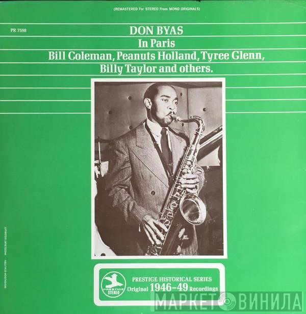 Don Byas  - Don Byas In Paris