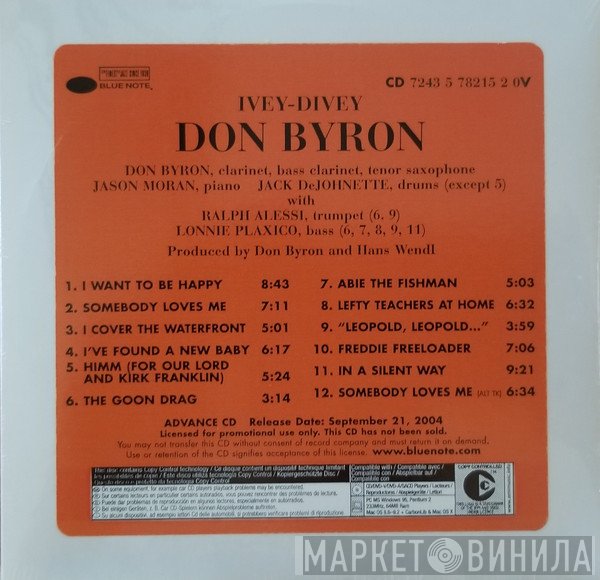 Don Byron  - Ivey-Divey