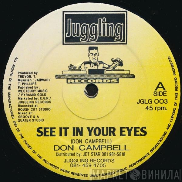 Don Campbell - See It In Your Eyes