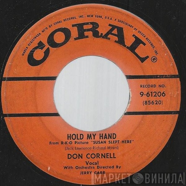 Don Cornell - Hold My Hand / I'm Blessed