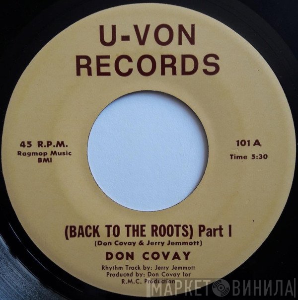 Don Covay  - (Back To The Roots) Part I / (Back To The Roots) Part II