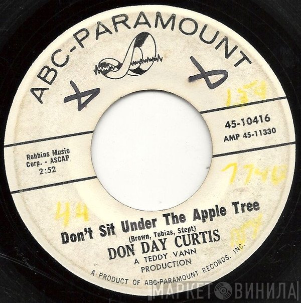 Don Day Curtis - Don't Sit Under The Apple Tree / The Story Of Janie