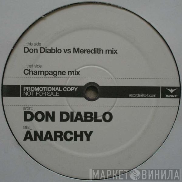 Don Diablo - Anarchy