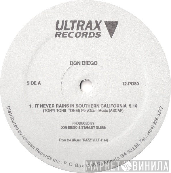 Don Diego  - It Never Rains In Southern California