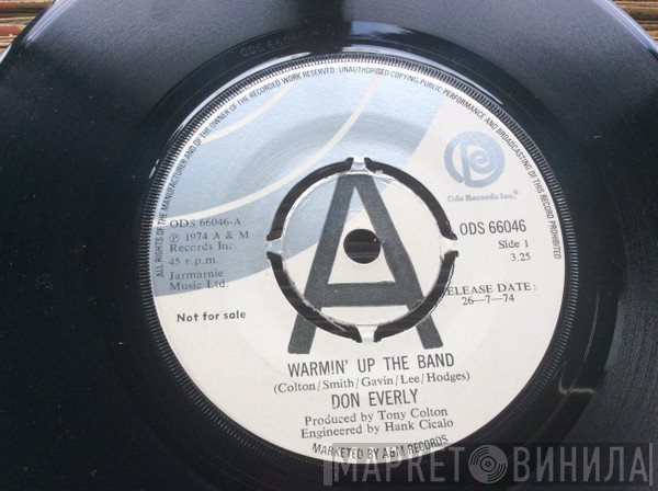 Don Everly - Warmin' Up The Band