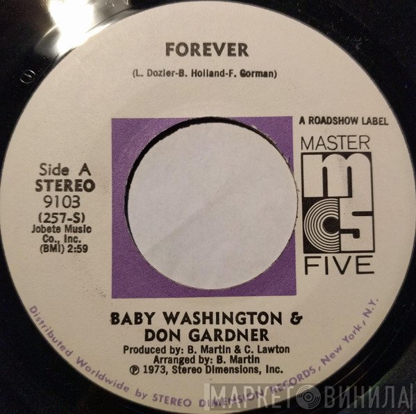 Don Gardner, Baby Washington - Forever