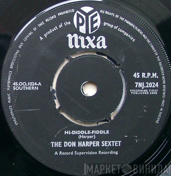 Don Harper Sextet - Hi-Diddle-Fiddle