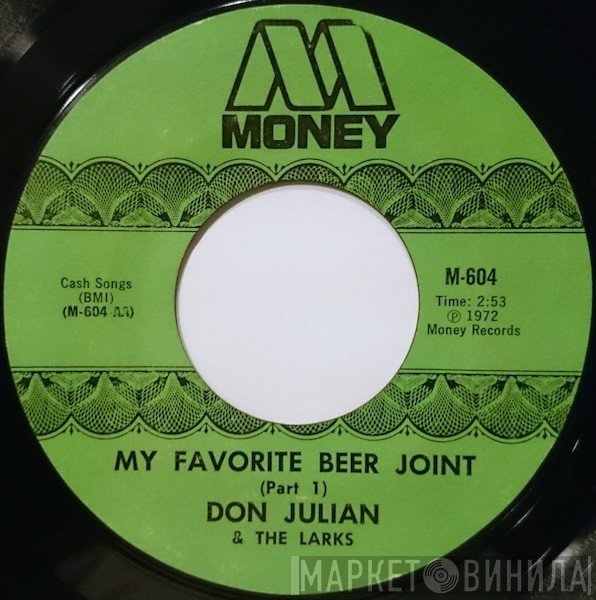 Don Julian &amp; The Larks - My Favorite Beer Joint