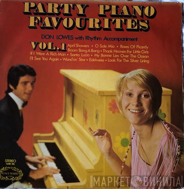 Don Lowes - Party Piano Favourites Vol. 1
