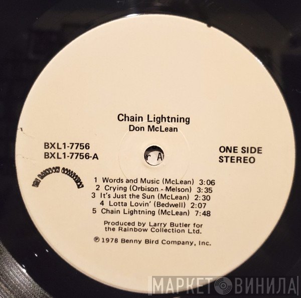 Don McLean  - Chain Lightning