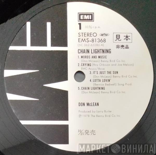 Don McLean  - Chain Lightning