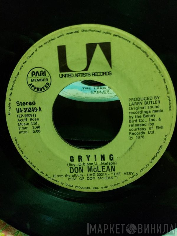 Don McLean  - Crying