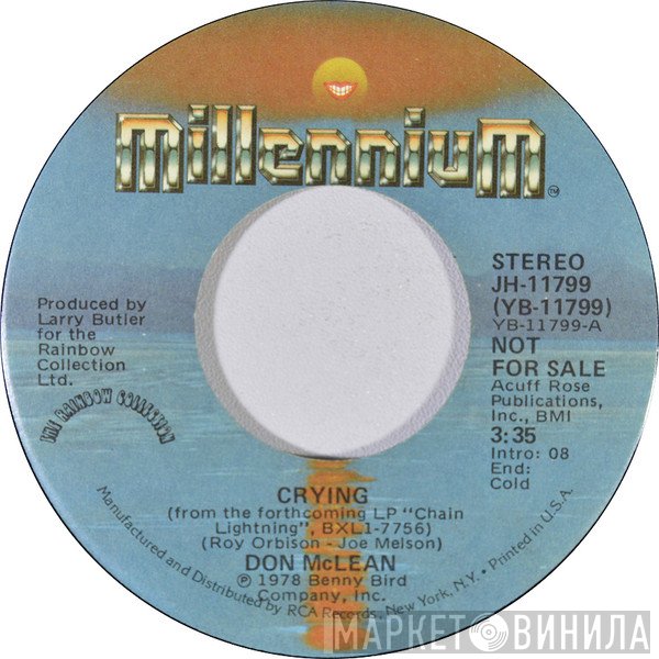 Don McLean  - Crying