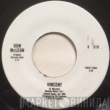 Don McLean - Dreidel / Vincent