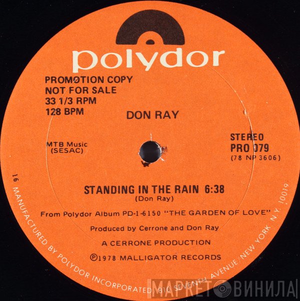 Don Ray  - Standing In The Rain