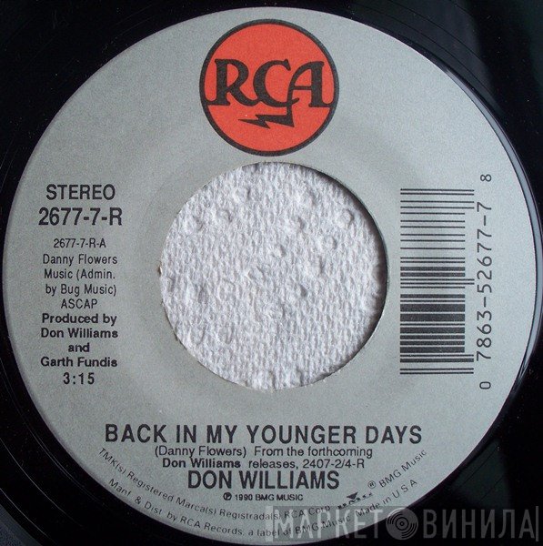 Don Williams   - Back In My Younger Days