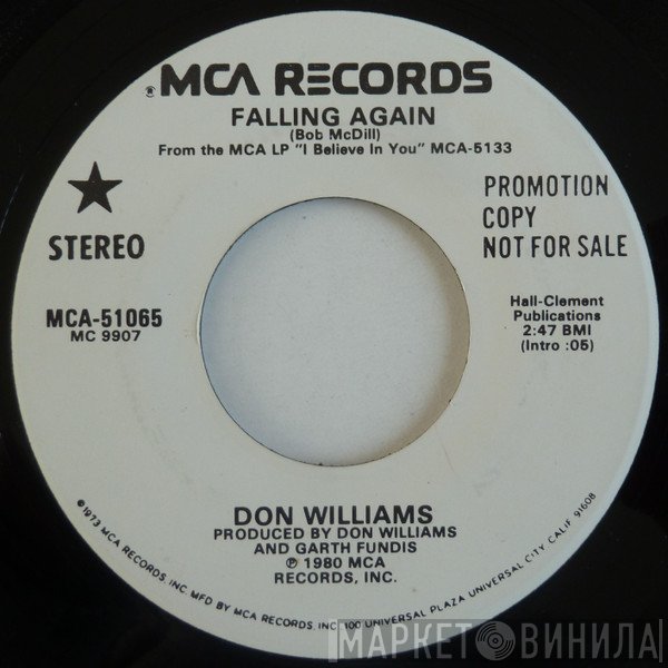 Don Williams   - Falling Again
