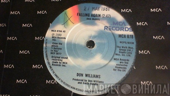 Don Williams  - Falling Again