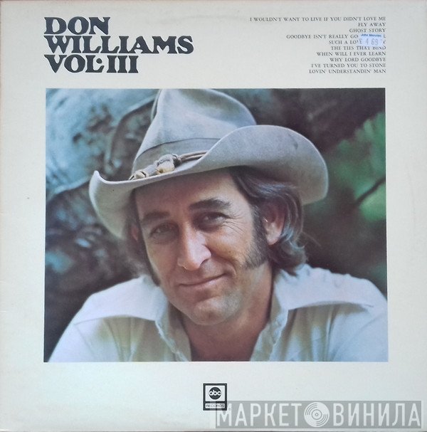 Don Williams   - Vol. III
