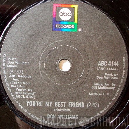 Don Williams  - You're My Best Friend