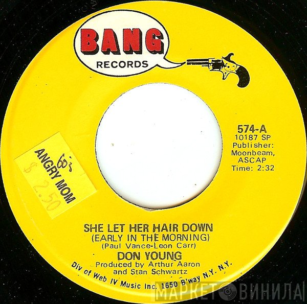 Don Young  - She Let Her Hair Down (Early In The Morning)