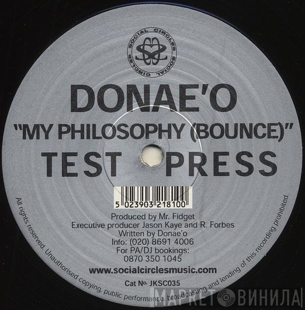Donae'o - My Philosophy (Bounce)