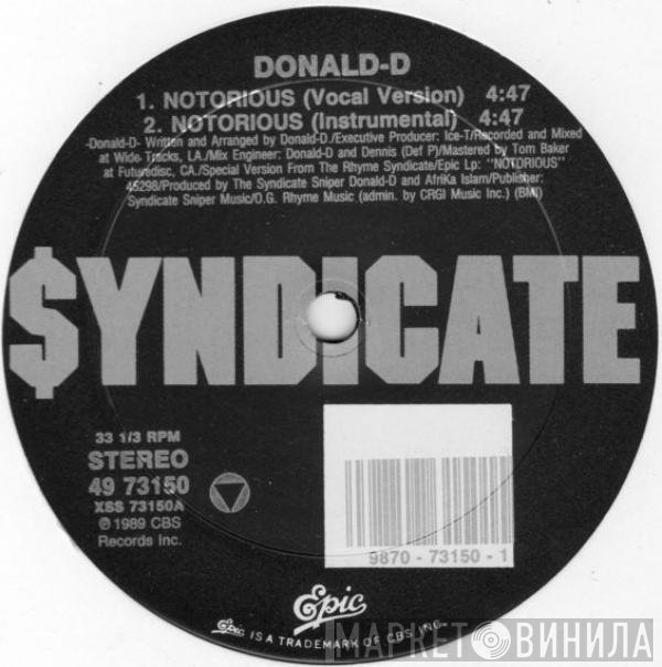 Donald D  - Notorious