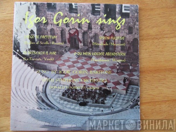 Donald Voorhees, Igor Gorin - Igor Gorin Sings