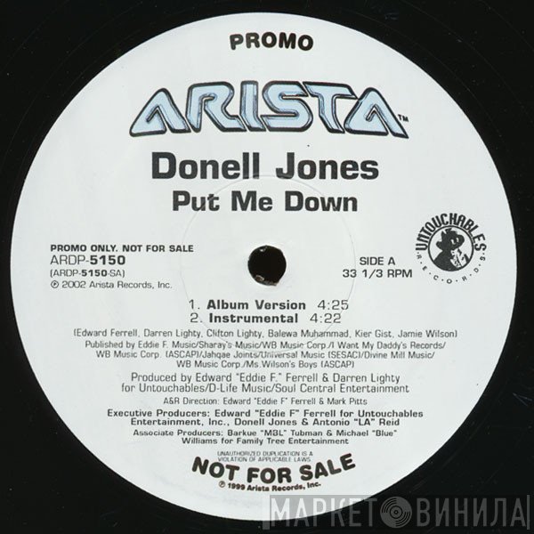 Donell Jones - Put Me Down