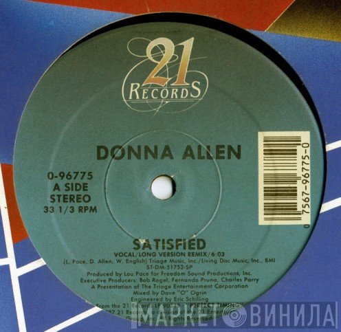 Donna Allen  - Satisfied