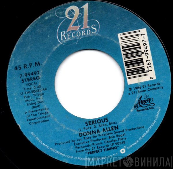 Donna Allen - Serious